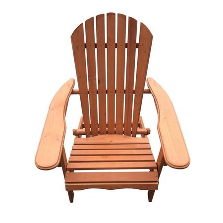 W UNLIMITED W Unlimited SW1912WN Oceanic Adirondack Chair; Walnut SW1912WN